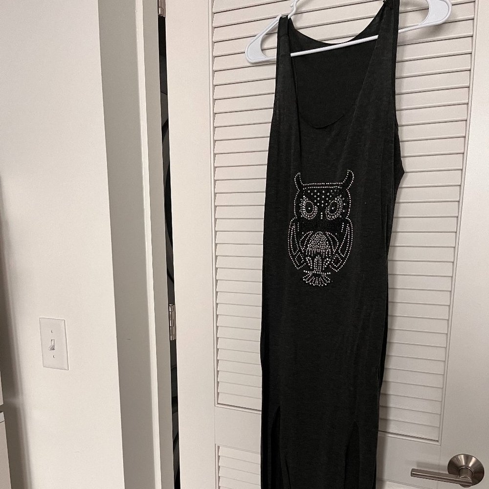 Grey Owl Maxi Dress